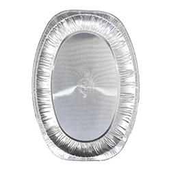 ALUMINIUM OVAL TRAY 6550