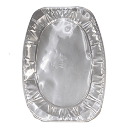 ALUMINIUM OVAL TRAY 65220 (50 PCS)