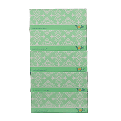 LUXURY FACIAL TISSUE FLORA  2PLY X 200 SHEETS 5 PCS