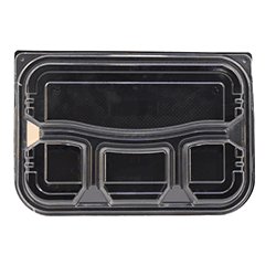 BLACK MICRO COMPARTMENT 4 ( 10PCS )