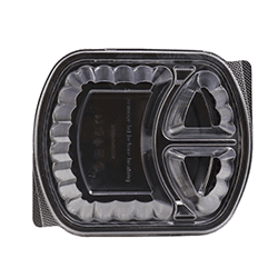 BLACK MICRO COMPARTMENT 3 ( 10PCS )