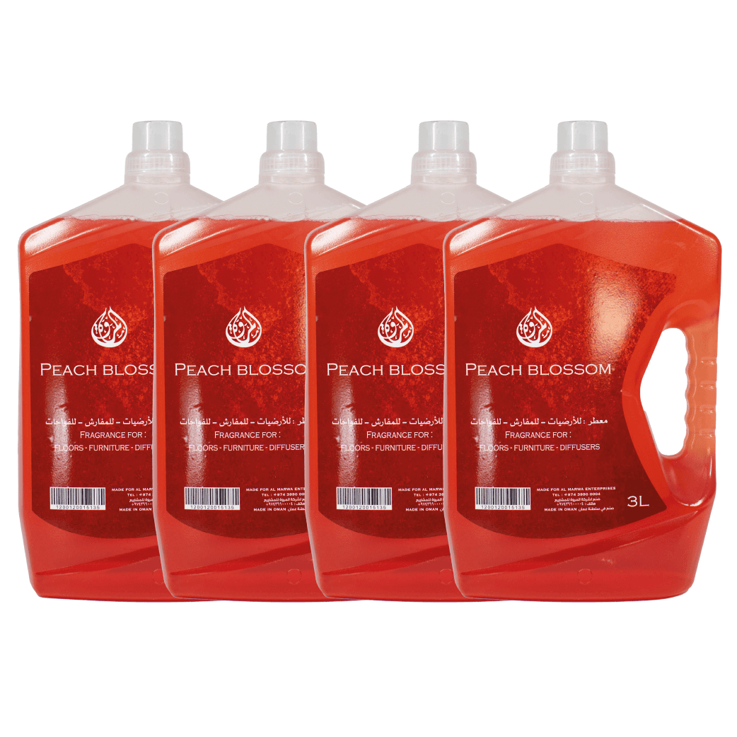 FLOOR CLEANER ALMARWA PEACH BLOSSOM (4*3 LTR)