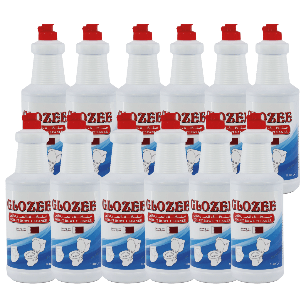 TOILET CLEANER GLOZEE(12*1 LTR)
