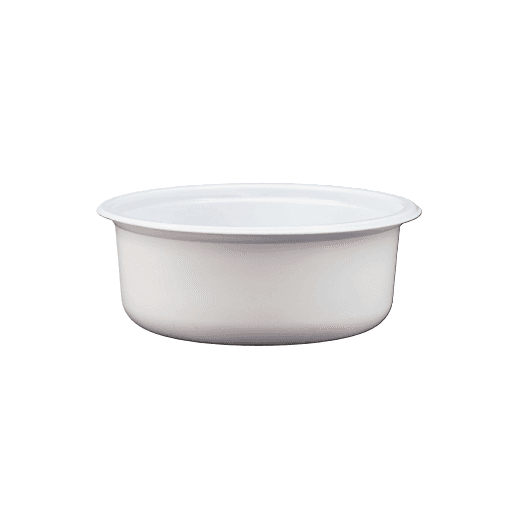 MICRO CONTINER ROUND WHITE 250 ML (50 PCS)