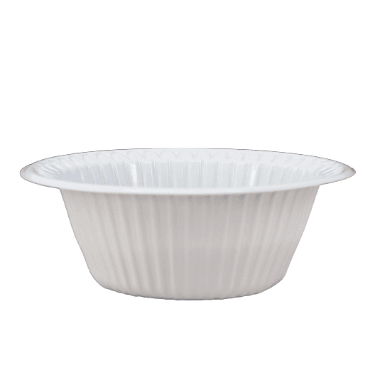 PLASTIC BOWL WHITE 15OZ ( 50 pcs )