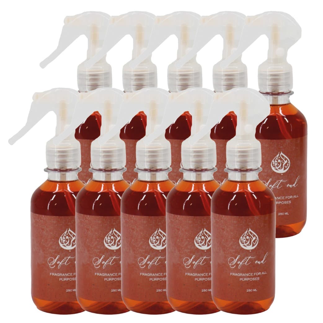AIR FRESHENER ALMARWA SOFT OUD 250 ML(10 PCS)