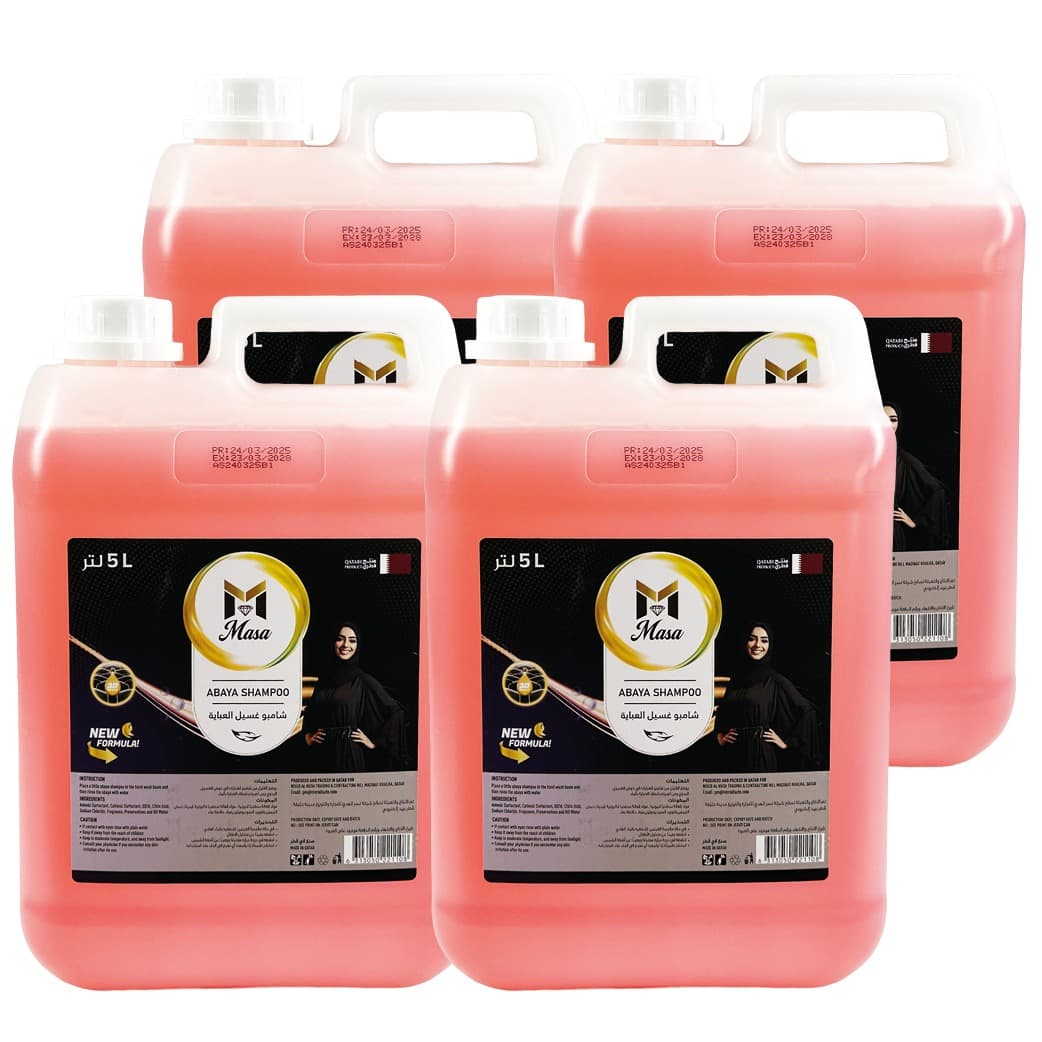 ABAYA SHAMPOO MASA 5 LTR (4 PCS)