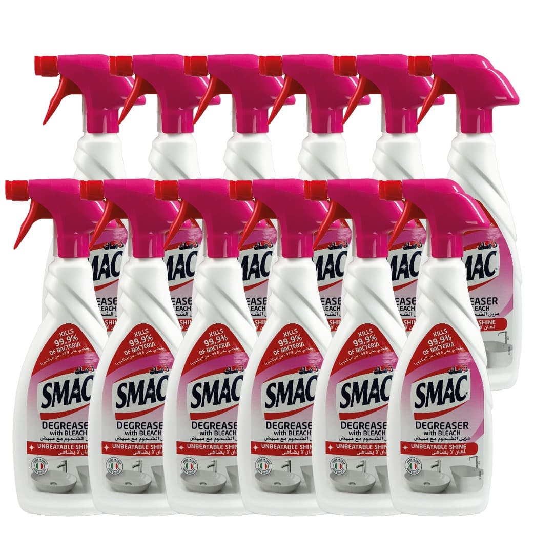 SMAC DEGREASER WITH BLEACH 650 ML (12 PCS)