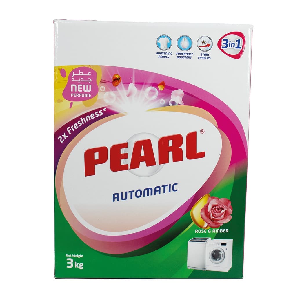 SOAP POWDER AUTOMATIC ROSE & AMBER 3 KG