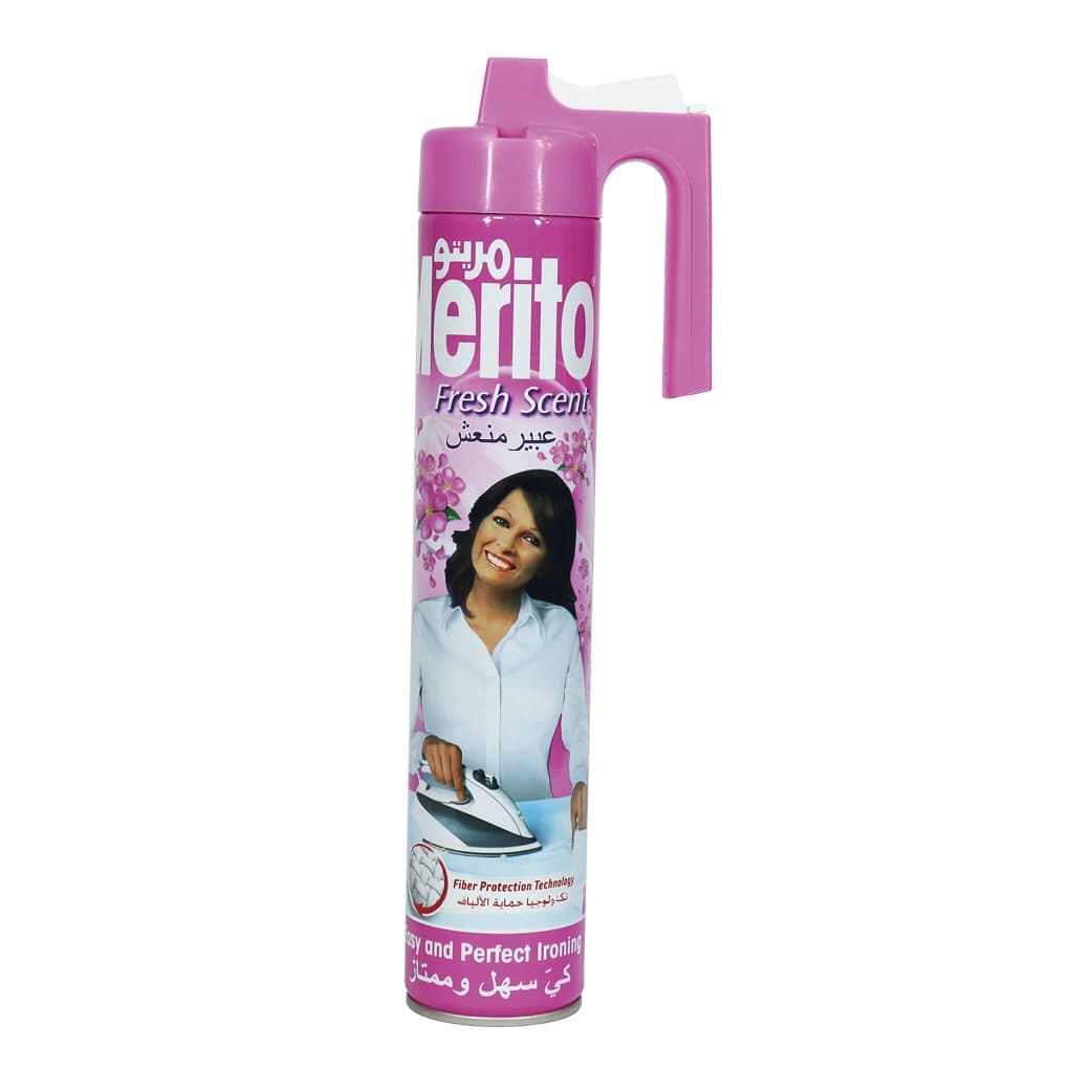 MERITO SPRAY STARCH FRESH SCENT 500 ML.