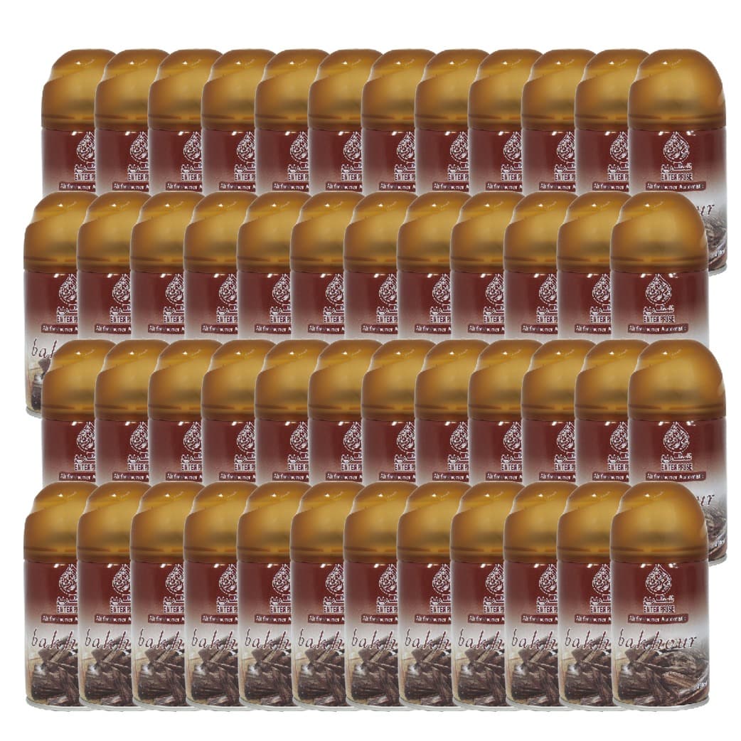 AL MARWA AIR FRESHENER BAKHOUR AUTOMATIC 250 ML 48 PCS