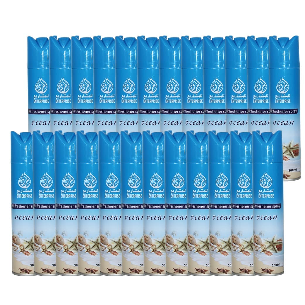 AL MARWA AIR FRESHENER OCEAN 300 ML 24 PCS