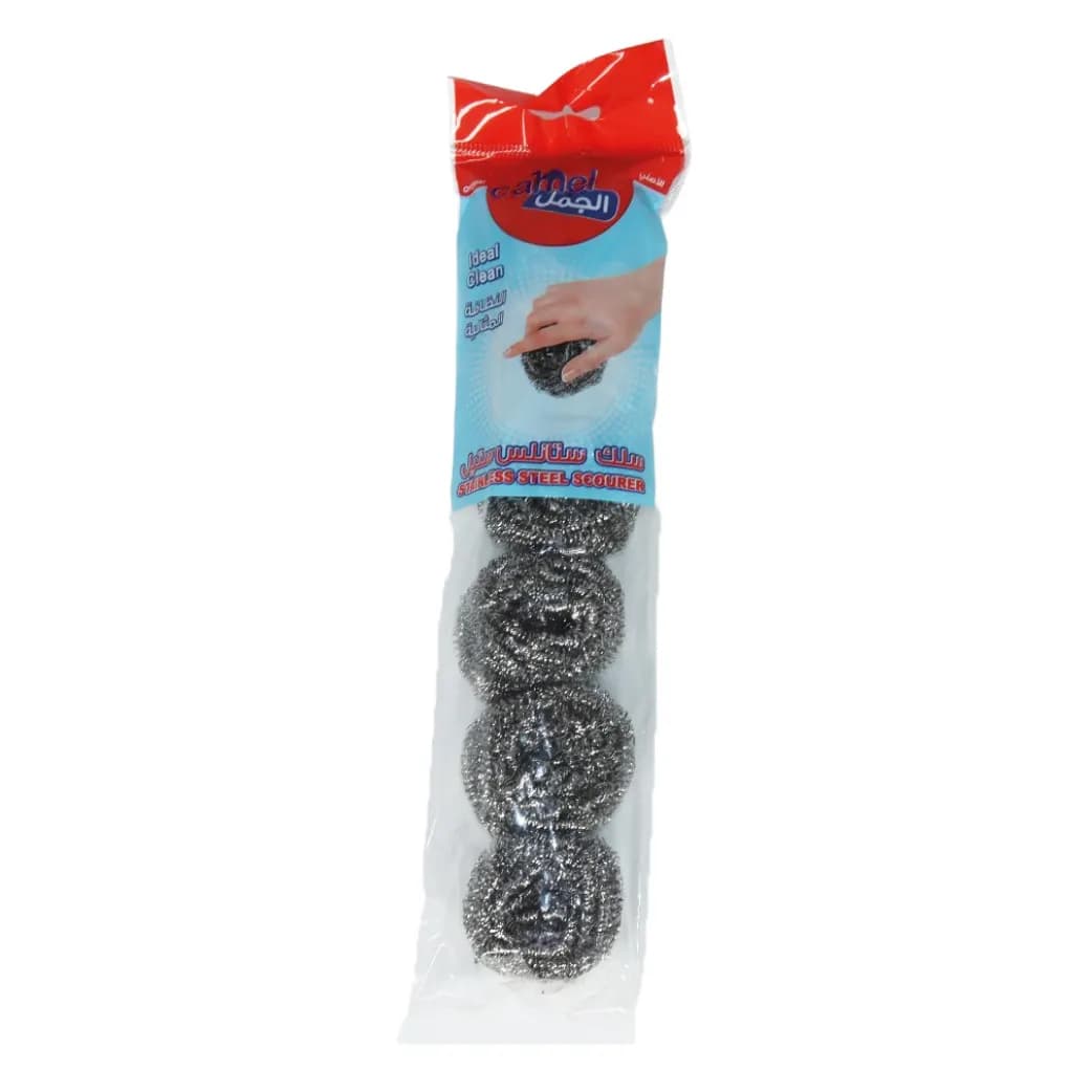 CAMEL STAINLESS STEEL SCRUBBER 6 PCS
