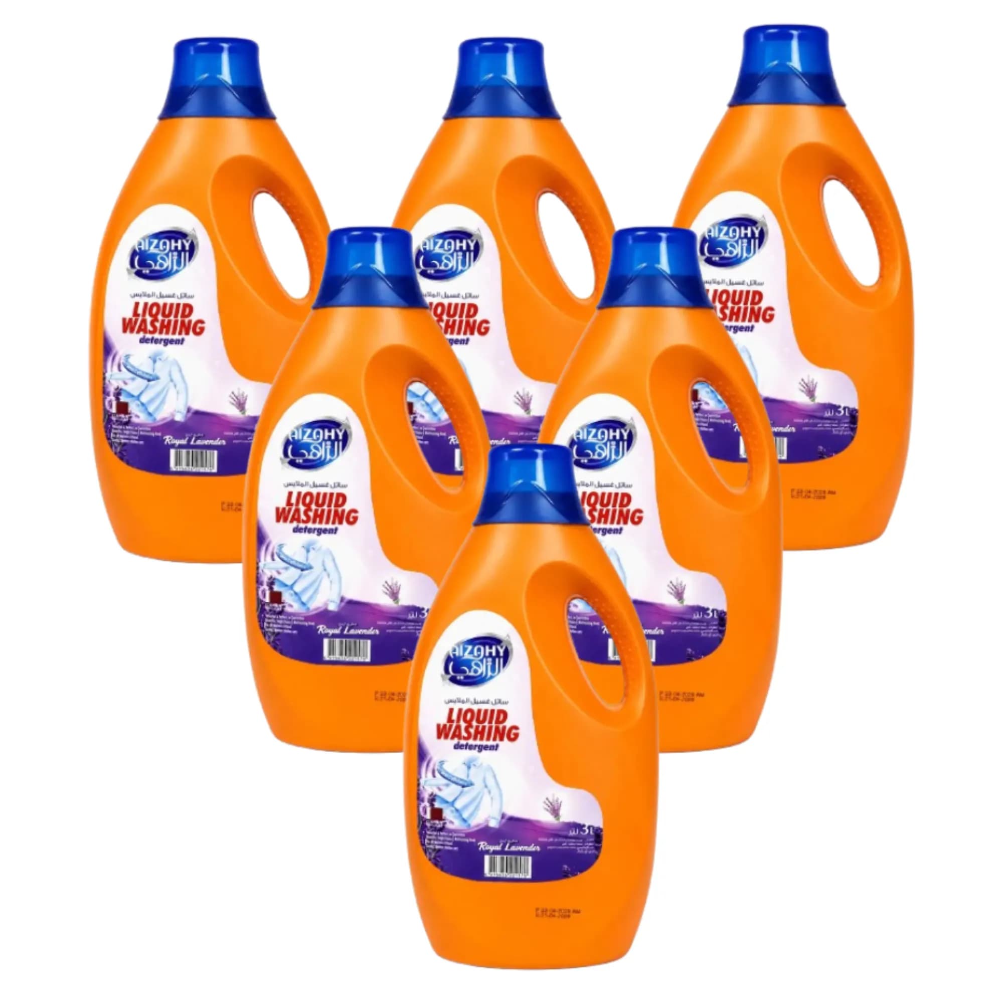 LAUNDRY LIQIUD ZAHY LAVENDER 6*3 LTR