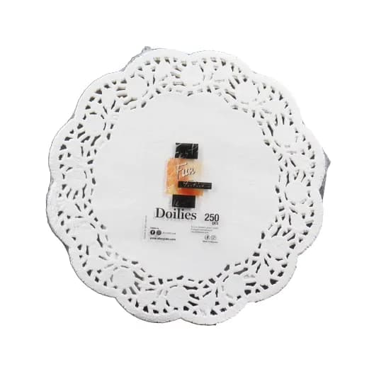 RECTANGULAR DOILY PAPER  8*12 IN  (250PCS)